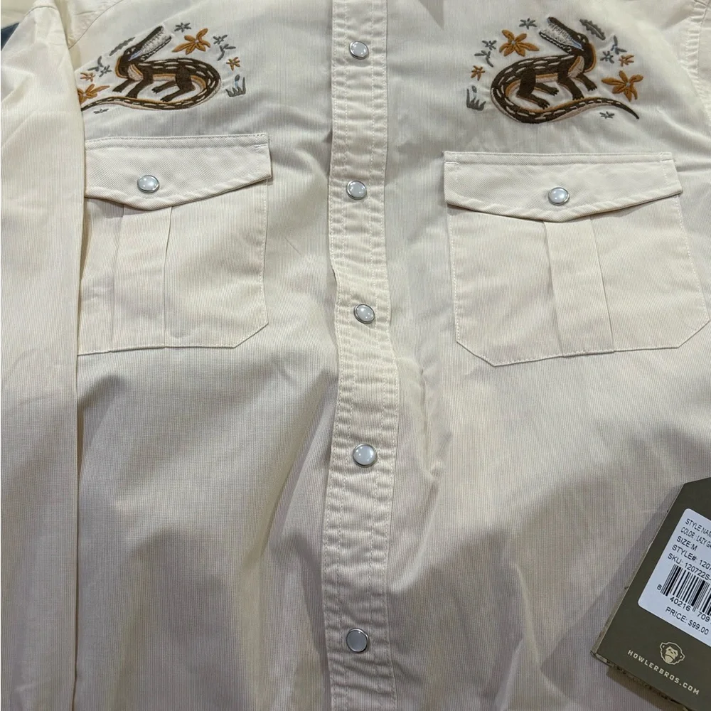 Howler Brothers - Lazy Gators - Embroidered Gaucho - Picture 3 of 3